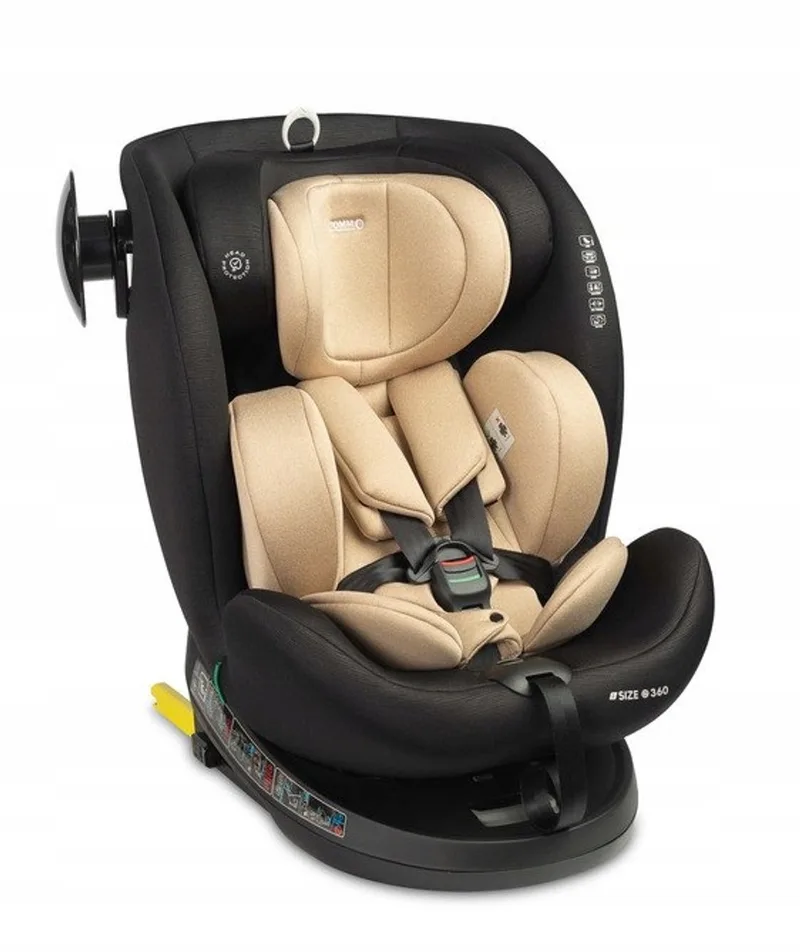 Commo i-Size Autostoel 40-150cm 360° Draaibaar ISOFIX by Caretero in Black – product photo
