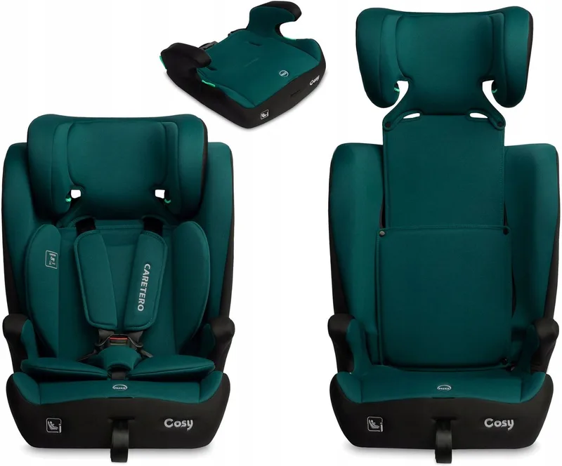 Cosy i-Size Autostoel 76-150cm, 9-36kg van Caretero in Groen – productfoto