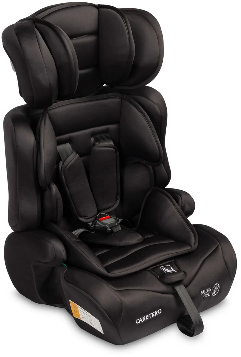 Falcon i-Size Serie - Autostoel - 76-150cm - Voldoet aan i-Size Norm från Caretero i Zwart – produktbild