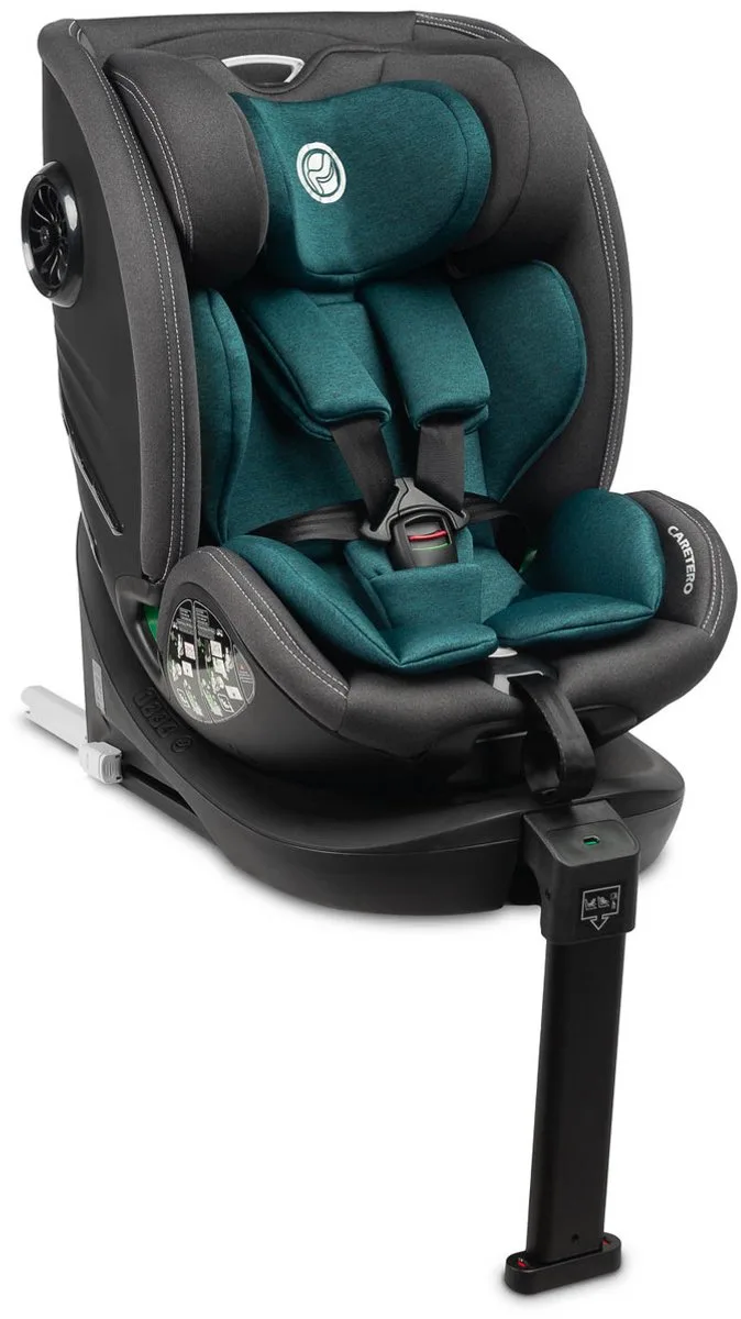 Fortis Serie - Autostoeltje - I-Size - 360° Draaibaar - Geheugenschuim fra Caretero i Groen – produktbillede