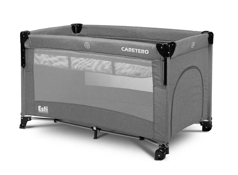 Reisbed Met Bedfunctie Esti Graphite by Caretero in Grafiet – product photo