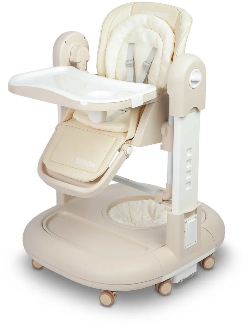Sitron 3-in-1 kinderstoel - Voedingsstoel by Caretero in Beige – product photo