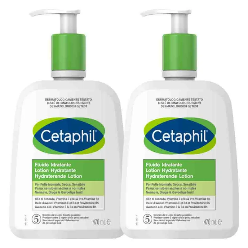 2x Cetaphil Hydraterende Lotion 470 ml van Cetaphil – productfoto