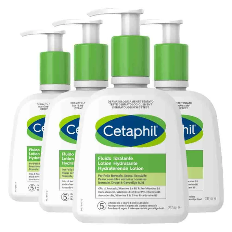 4x Cetaphil Hydraterende Lotion 237 ml van Cetaphil – productfoto