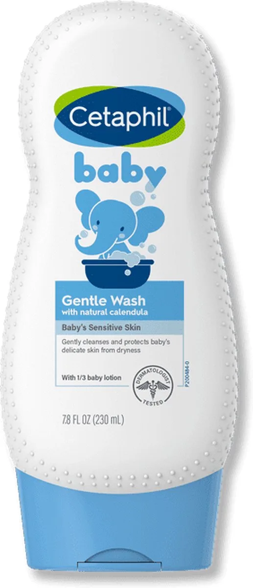 Baby - Gentle Wash & Shampoo with Organic Calendula - Voor baby gevoelige huid - 230 ml