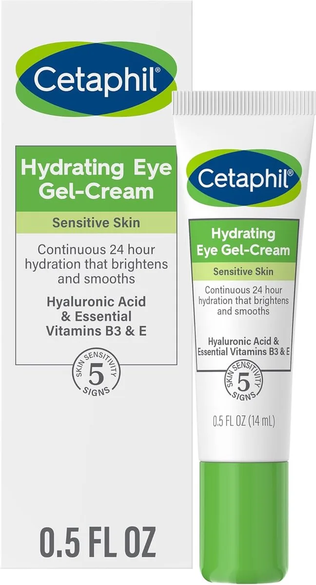 Hydrating Eye Gel Cream - Oogcrème - Gevoelige huid - 24-uur hydratatie von Cetaphil – Produktfoto