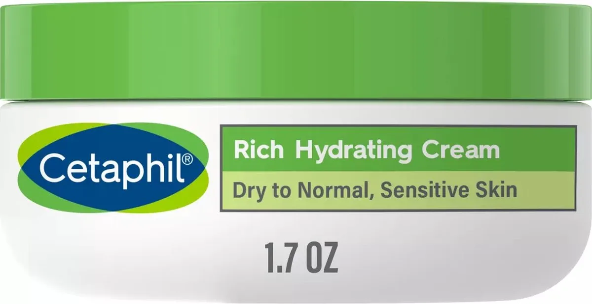 Rich Hydrating Face Cream with Hyaluronic Acid von Cetaphil – Produktfoto