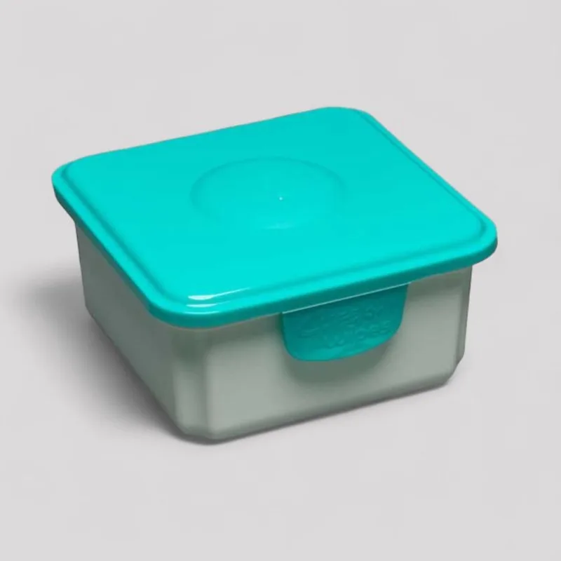Fresh Container - Blauw - Voor Herbruikbare Babydoekjes - BPA-vrij - Makkelijk te sluiten - Tot wel 25 doekjes opbergen by Cheeky Wipes – product photo