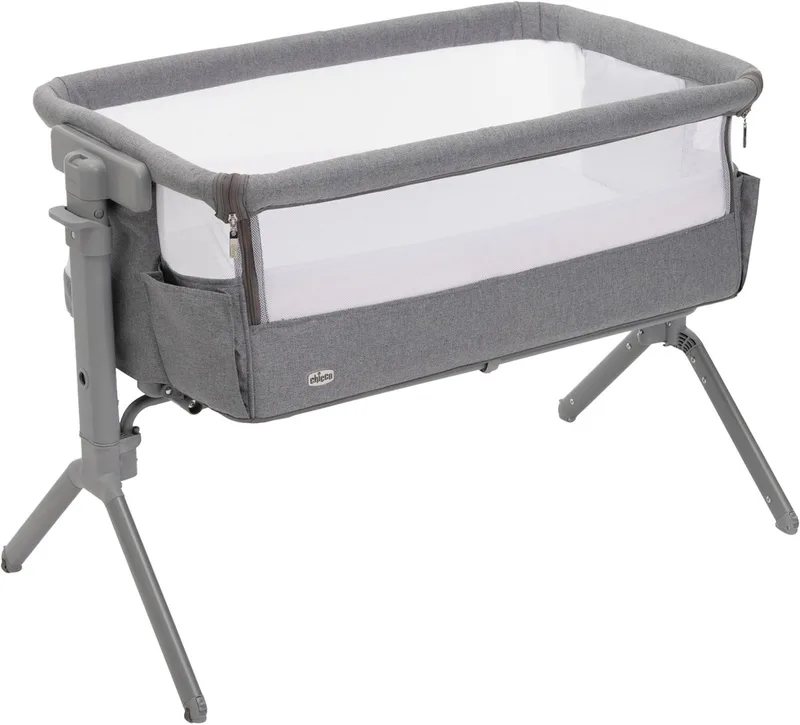 Armonia Next2Me Co-Sleeper - Steel fra Chicco i Grijs 2 – produktbillede