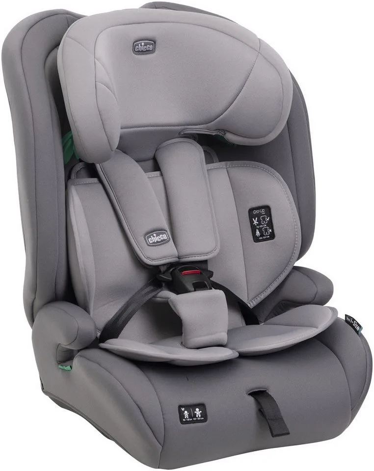 Autokindersitz Gro-Up I-Size, ab: 15 Monaten, bis: 12 Jahren, ab: 76 cm, bis: 150 cm fra Chicco i Grau – produktbillede