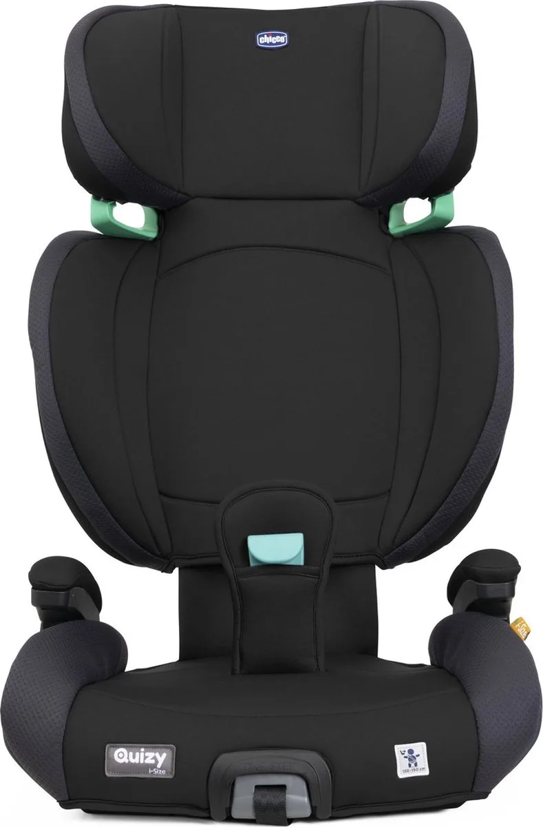 Autostoel Quizy I-Size groep II-III fra Chicco i Zwart – produktbillede