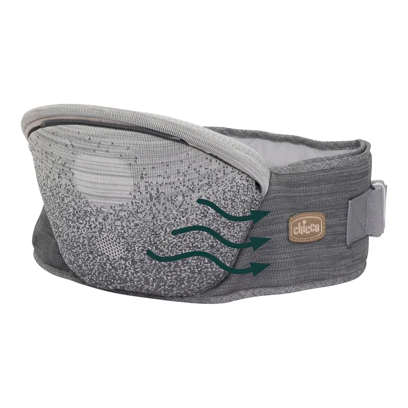 Babytrage Airy Hip Fit by Chicco in Grey, 28 × 19 × 24 mm – product photo