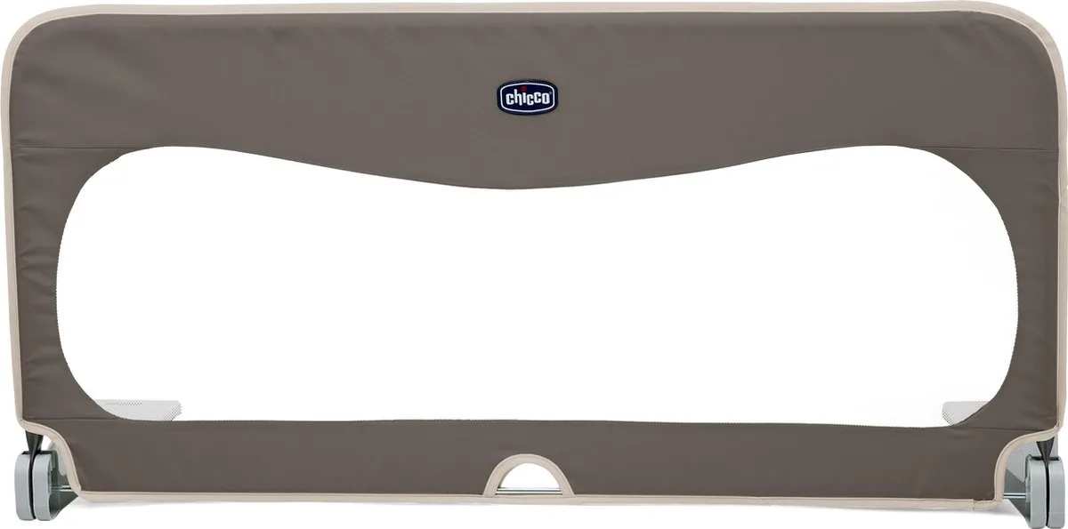 BEDHEKJE 95 CM de Chicco en Bruin met wit gaas – photo produit
