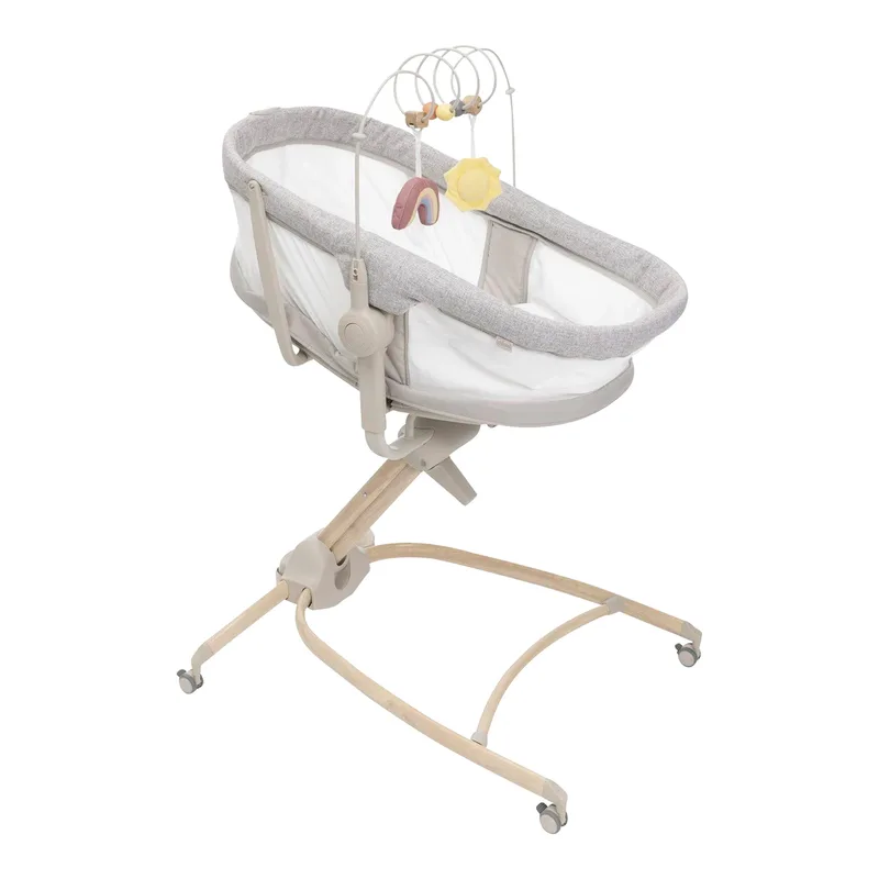 Beistellbett Baby Hug Armonia 4in1 fra Chicco i Natur, 85 × 60 × 122 mm – produktbillede