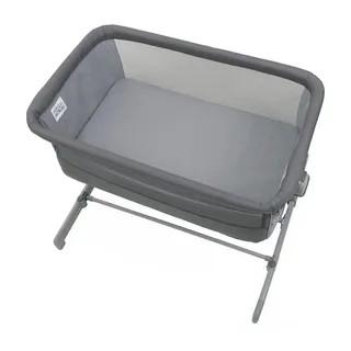 Beistellbett Next2Me Go fra Chicco i Grå, 80 × 97 × 82 mm – produktbillede 3 af 6