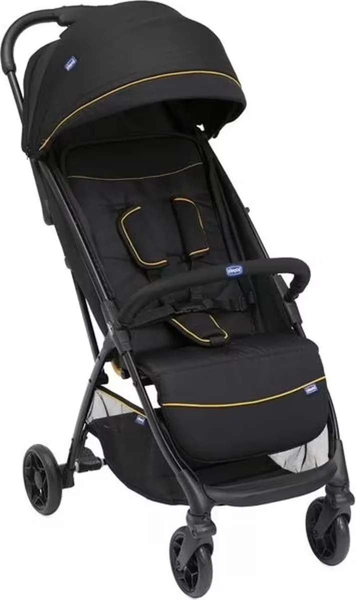 Buggy - GLEE -uneven black från Chicco i ZWART – produktbild