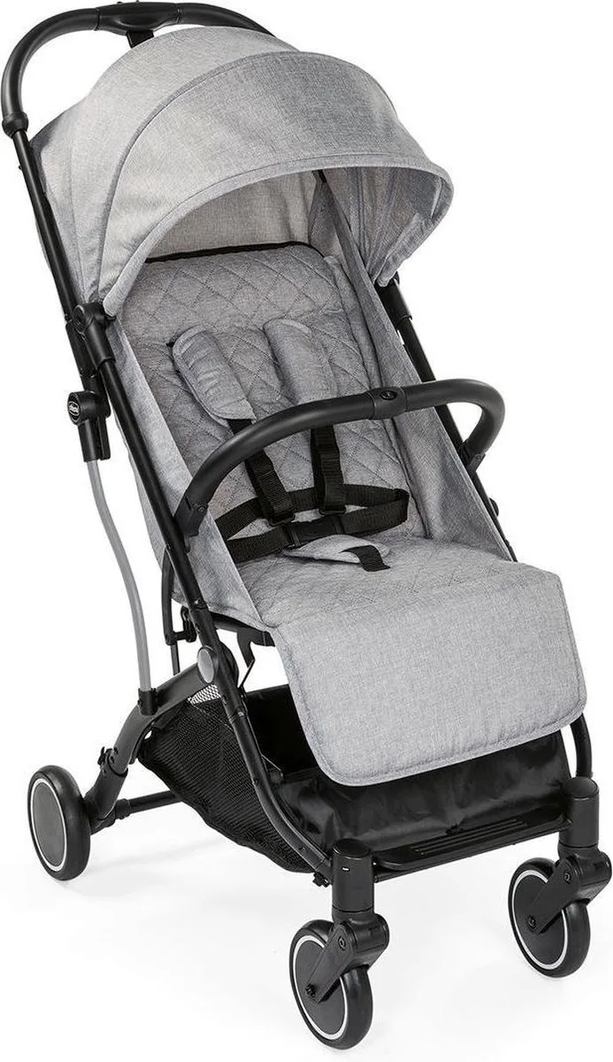 Buggy Trolley Me - Plooibuggy - Volledig inklapbare kinderwagen - Lichtgewicht - Light Grey by Chicco in Lichtgrijs – product photo