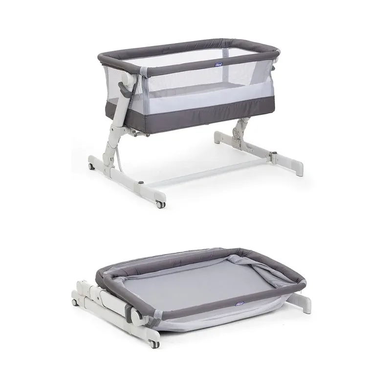 Co Sleeper Next2Me Pop-Up Atmosphere fra Chicco i Grå – produktbillede 6 af 6