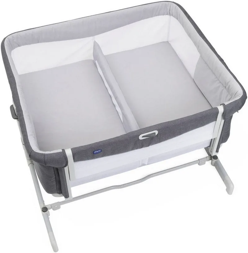 Co-sleeper - Next2Me Twins - Magnet Grey by Chicco in Grey – product photo 5 of 5