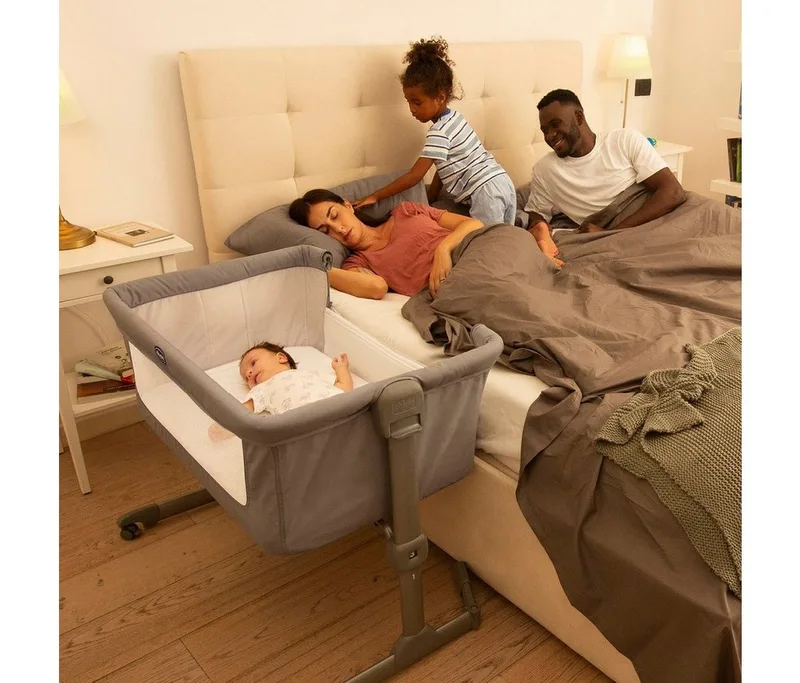 Co-Sleeper Wieg - Next2Me Essential by Chicco in Grey – product photo 5 of 5