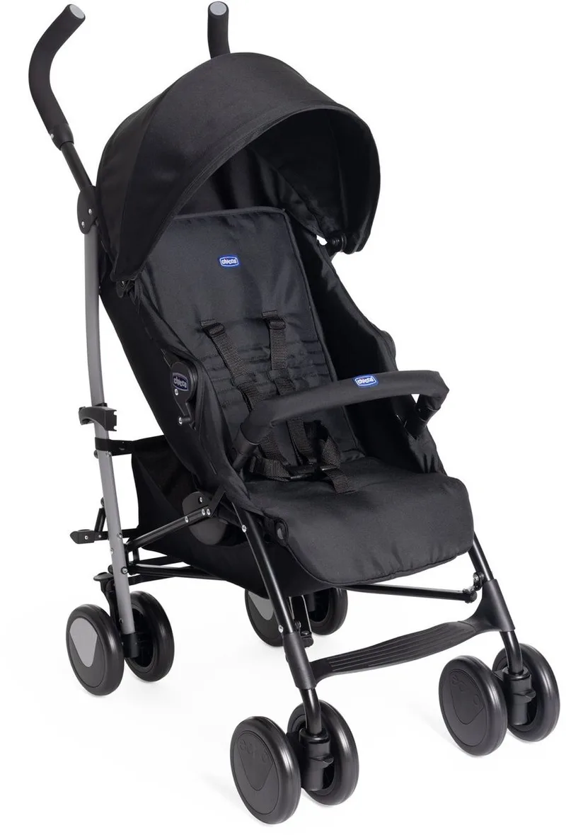 Echo Lite Buggy - Ebony (zwart) fra Chicco i Zwart-ebbenhout (Noir ébène) – produktbillede