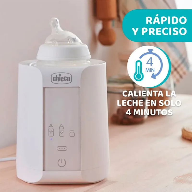 Flessenwarmer voor Thuis - Warmt Melk & Potjes babyvoeding op in Minder dan 4 Minuten | Houdt 1 uur warm (0m+) by Chicco in White – product photo 4 of 6