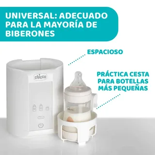 Flessenwarmer voor Thuis - Warmt Melk & Potjes babyvoeding op in Minder dan 4 Minuten | Houdt 1 uur warm (0m+) by Chicco in White – product photo 3 of 6