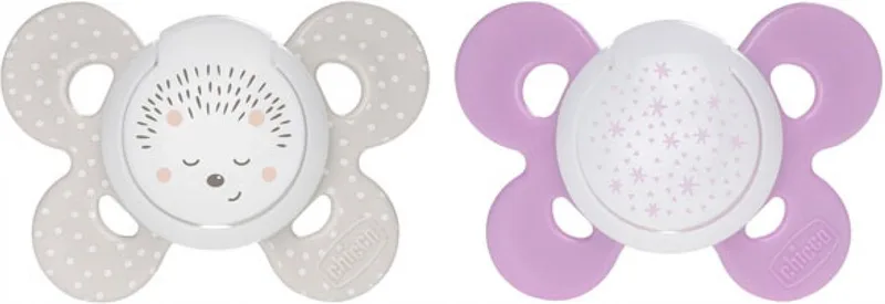 Silikon Physioforma Comfort Napp 2 Enheter från Chicco i Lila – produktbild