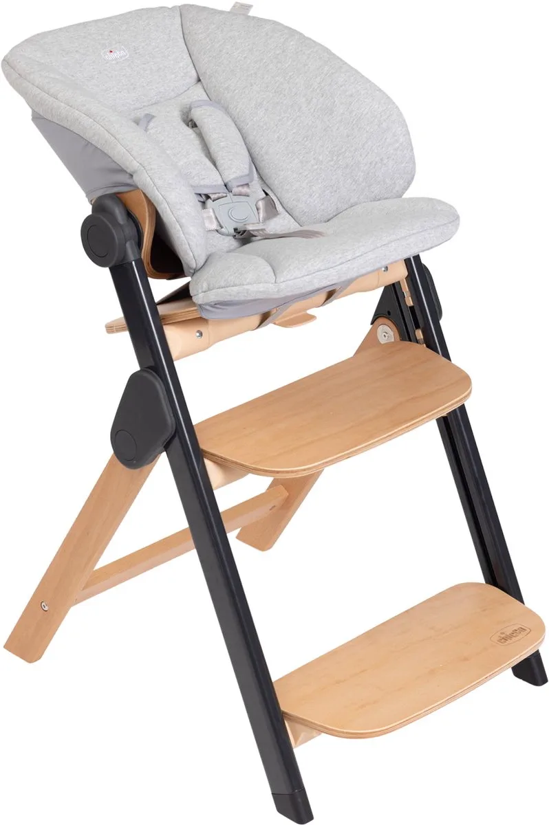 Meraviglia - Kinderstoel - Eetstoel - Ebony by Chicco in Hout – product photo