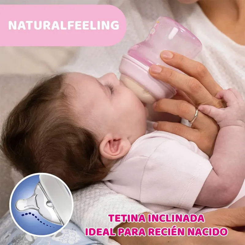Naturalfeeling Glazen Babyfles Langzame Doorstroming 150ml Kinderen von Chicco in Transparent – Produktfoto 5 von 6