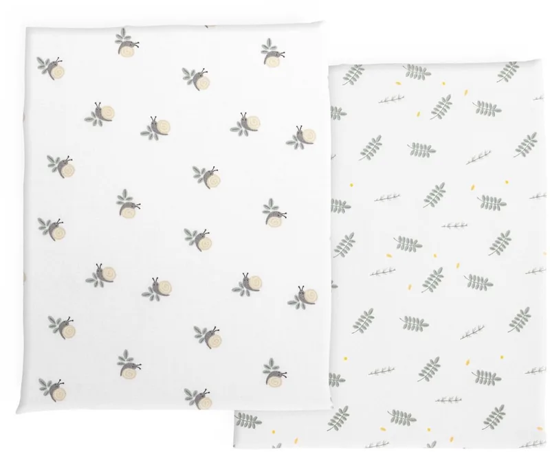 Next2Me Forever - Set van 2 Bamboe Hoeslakens by Chicco in White – product photo