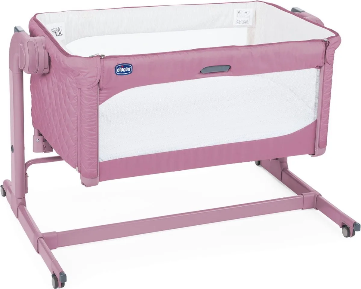 Next2Me Magic Blossom - Co Sleeper - Wieg Aan Bed de Chicco en Rose – photo produit