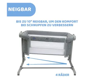 Next2Me Magic Evo Co-Sleeper - Dark Grey by Chicco in Grey – product photo 5 of 5