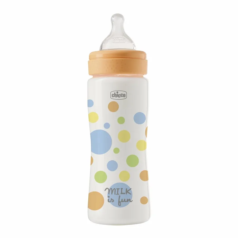 Perfect easy plastic drinkfles 330ml - 4m+ de Chicco en Orange – photo produit