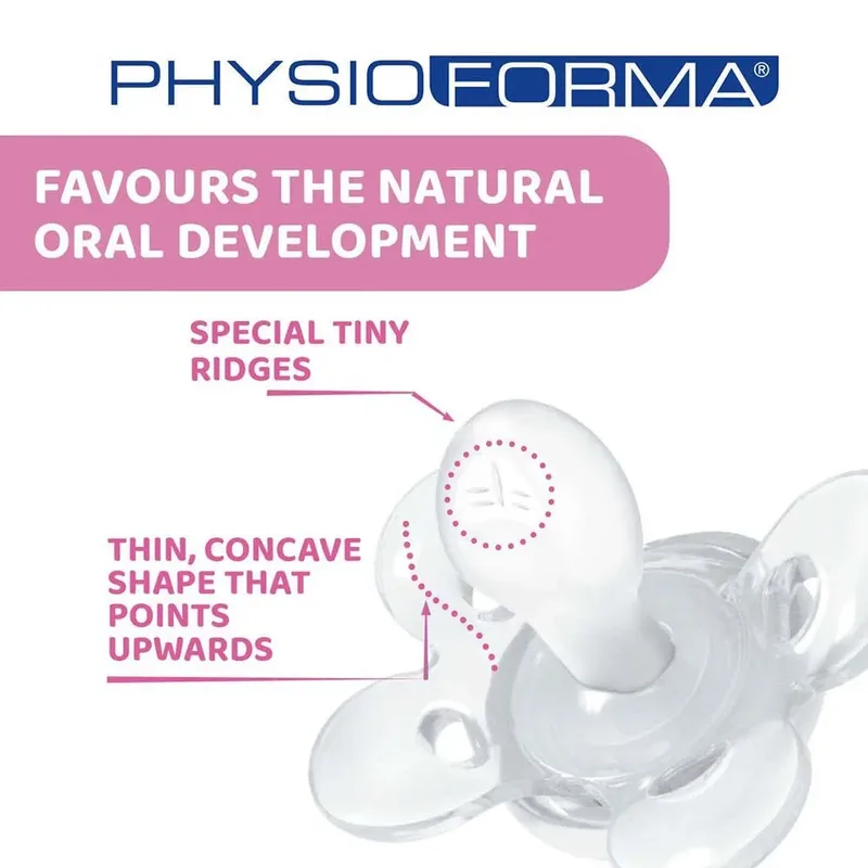 Physioforma Comfort Silikon Napp 2 Enheter från Chicco – produktbild 3 av 6
