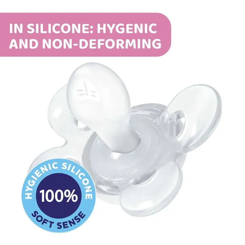 Physioforma Comfort Silikon Napp 2 Enheter från Chicco – produktbild 5 av 6