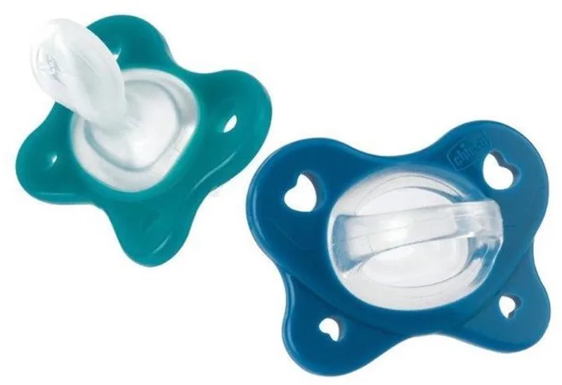 PhysioForma Dual Soft speen 16-36M 2 stuks de Chicco en Bleu – photo produit