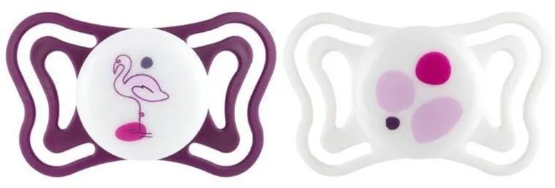 PhysioForma Light fopspeen siliconen 16-36M 2st de Chicco en Rose – photo produit