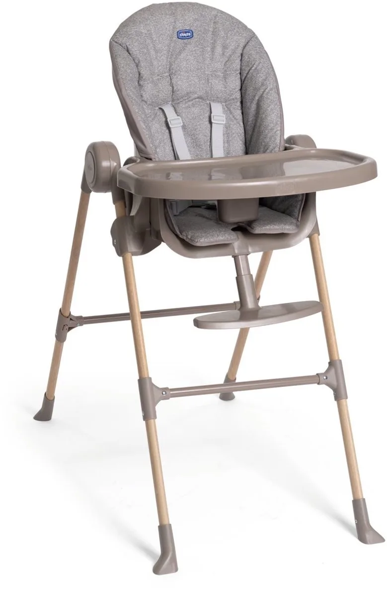 Polly Essentail Kinderstoel - Ash de Chicco en Taupe – photo produit