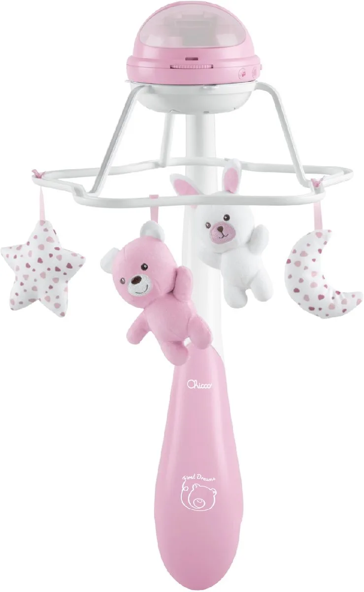 Regenboog 3-in-1 Muziekmobiel 11041100000 van Chicco in Roze – productfoto