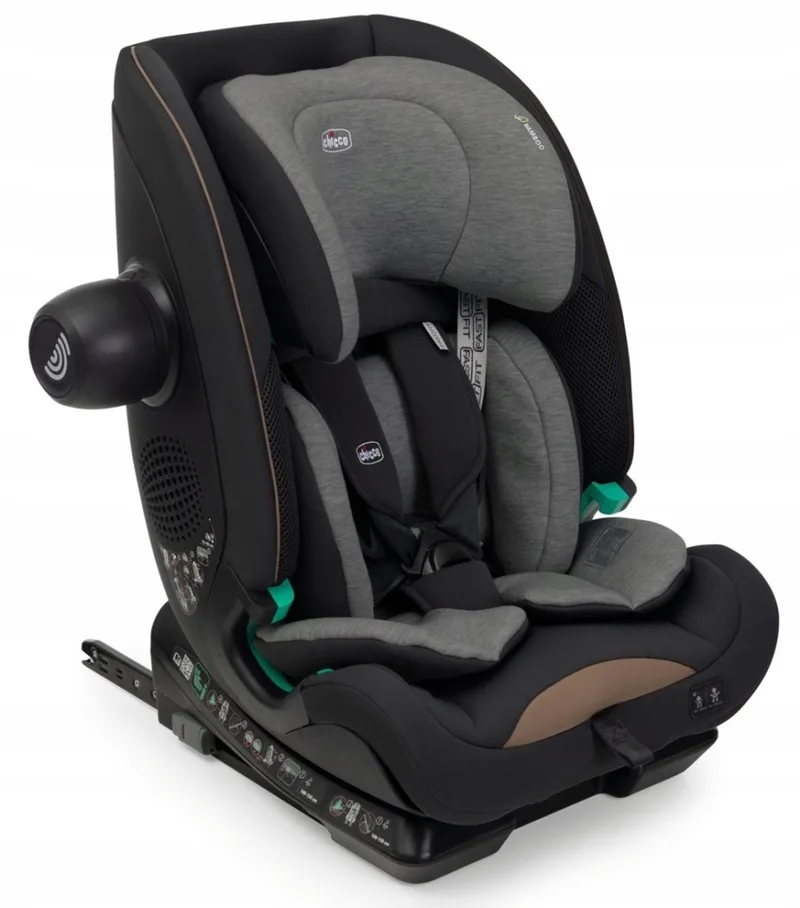 Seat&Go i-Size Autostoel Posh 76-150 cm de Chicco en Zwart – photo produit