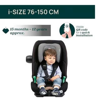 Seat&Go i-Size Autostoel Posh 76-150 cm von Chicco in Schwarz – Produktfoto 5 von 6