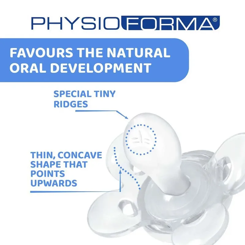 Silikone Physioforma Comfort Sut 2 Enheder fra Chicco – produktbillede 3 af 6