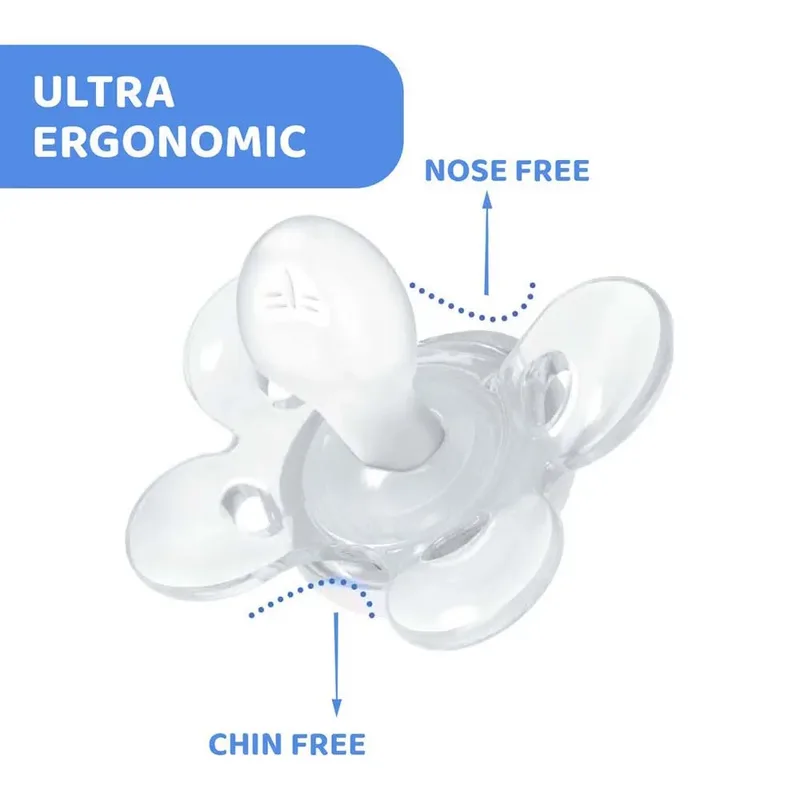 Silikone Physioforma Comfort Sut 2 Enheder fra Chicco – produktbillede 4 af 6