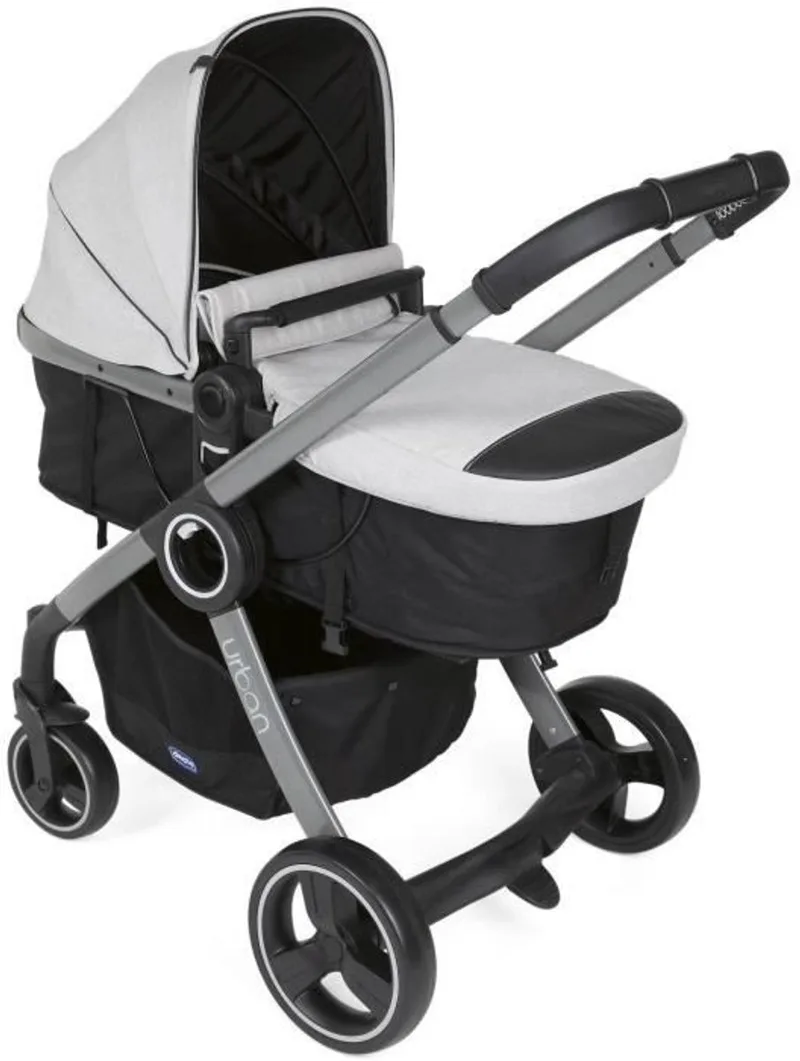 Urban Pro Kinderwagen. 2 in 1 - Mist Grey de Chicco en Grijs – photo produit