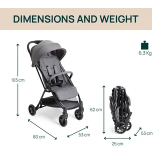 Urbino Buggy - Grayness by Chicco in Grey – product photo 2 of 6