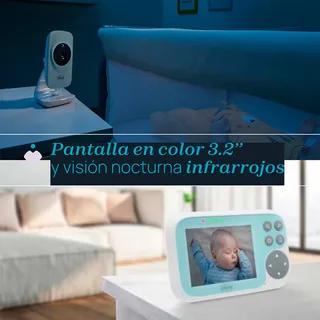 video start babyfoon infrarood nachtzicht von Chicco in Türkis – Produktfoto 2 von 4