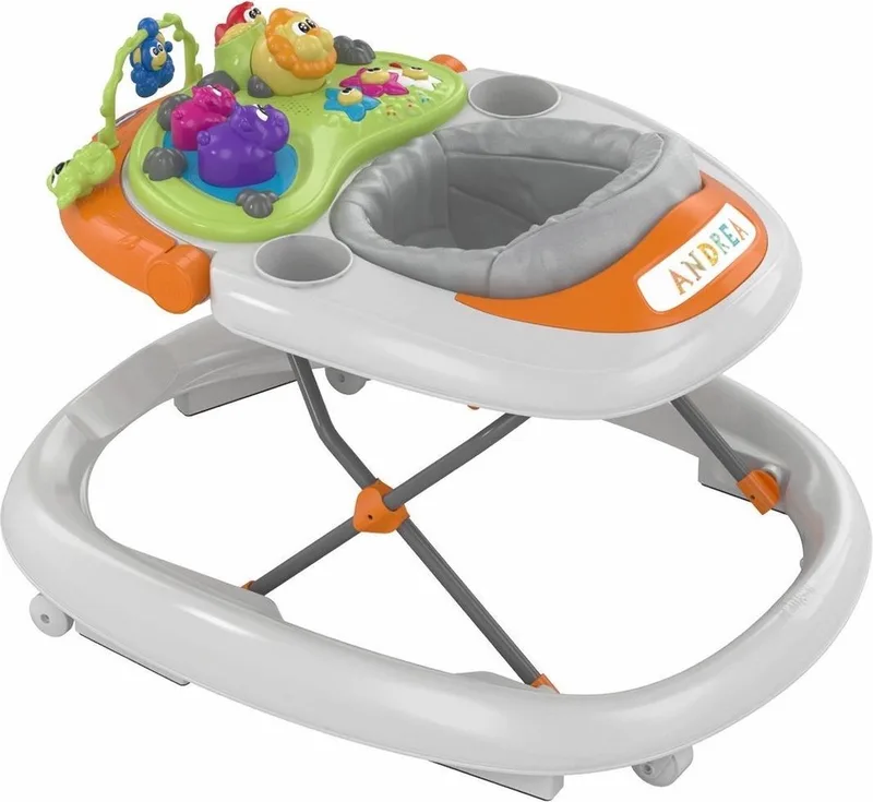 WALKY TALKY LOOPSTOEL - GRIJS/ORANGE van Chicco in Grijs – productfoto