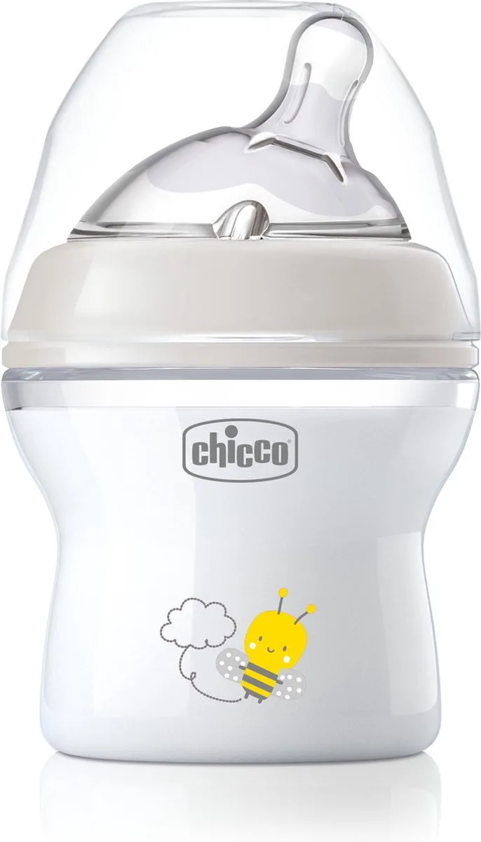 Zuigfles Natural Feeling 150 Ml Transparant de Chicco en Grey – photo produit