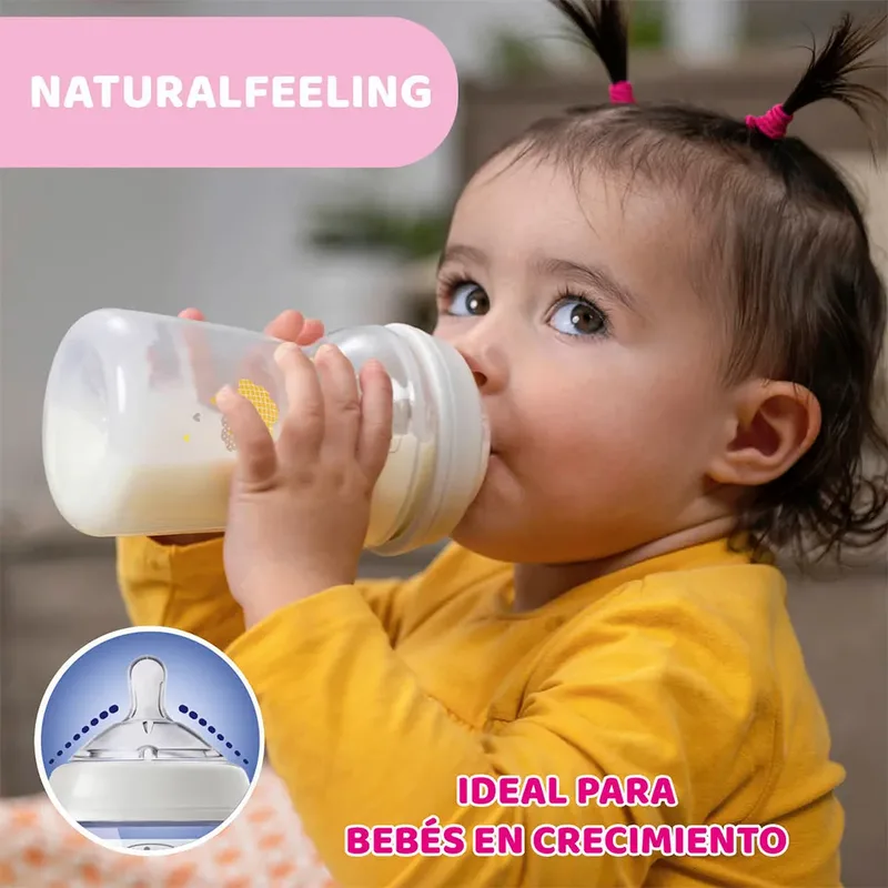 ZUIGFLES NATURALFEELING – 6M+ by Chicco in Grey – product photo 4 of 6